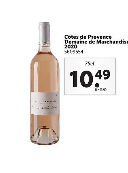 Cotes De Provence Domaine De Marchandise 2020