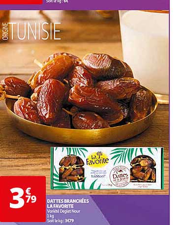 dattes branchées la favorite