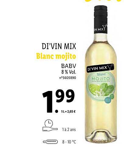 di'vin mix blanc mojito