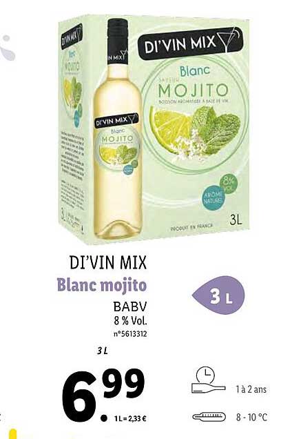 di'vin mix blanc mojito