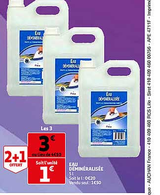 Eau Déminéralisée