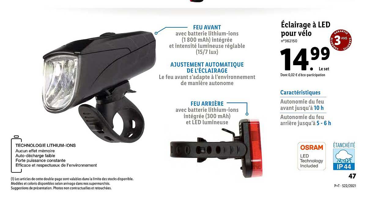 Eclairage A Led Pour Velo