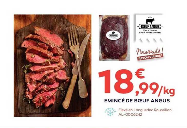 Emince De Boeuf Angus