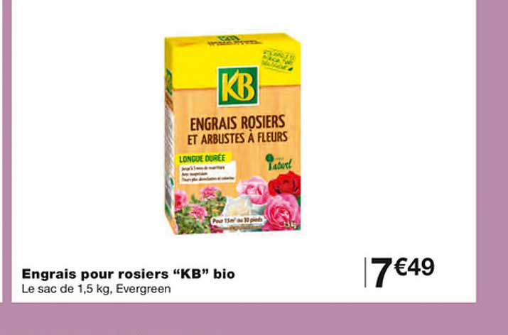 Engrais Pour Rosiers "kb" Bio