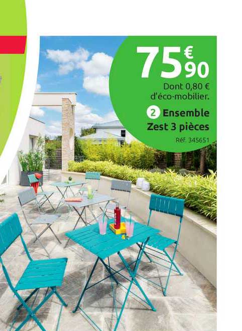 ensemble zest 3 pièces