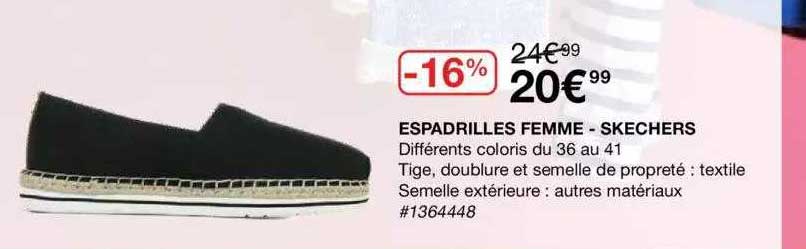 Espadrilles Femme-skechers