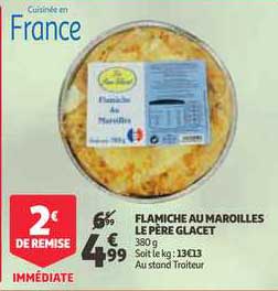 flamiche au maroilles le père glacet