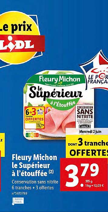 fleury michon le superieur a l'etouffee