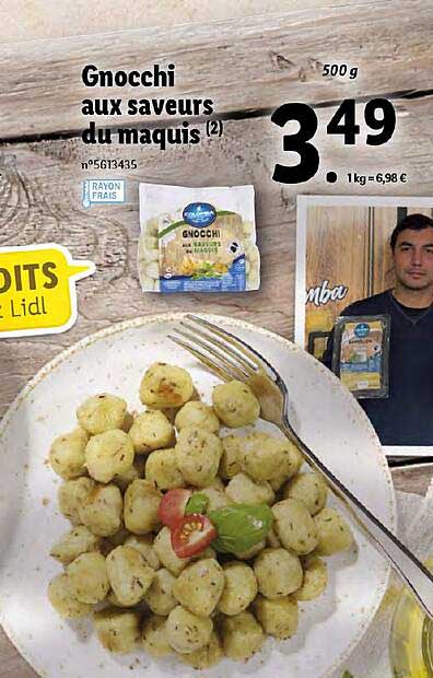 gnocchi aux saveurs du maquis