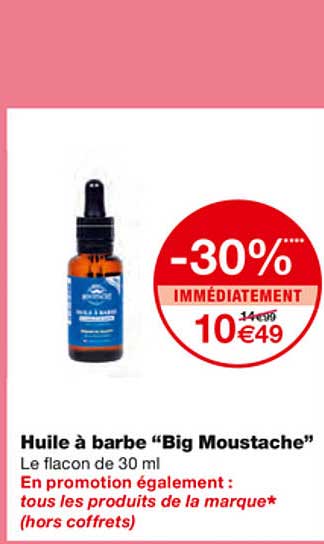 huile à barbe "big moustache"