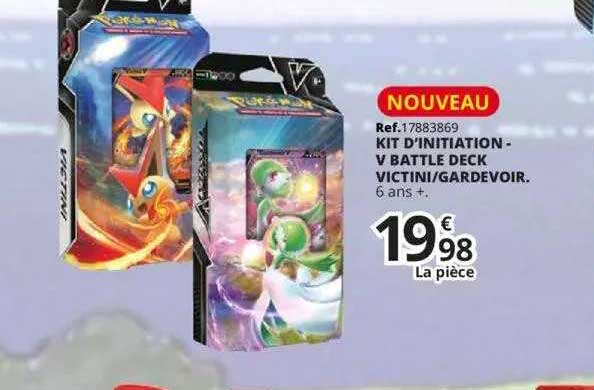 kit d'initiation v battle deck victini-gardevoir
