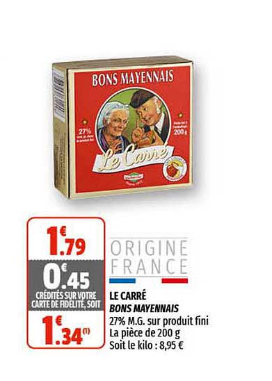 le carré bons mayennais