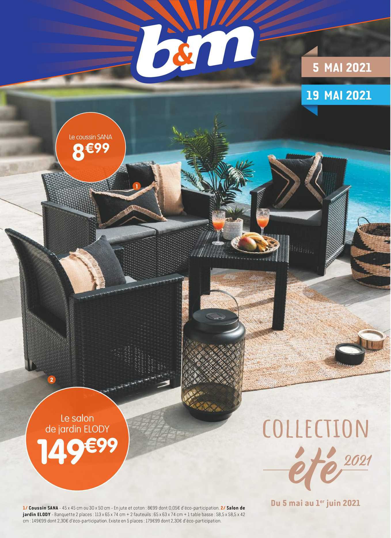 Le Salon De Jardin Elody, Le Coussin San