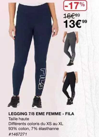 legging 7-8 eme femme-fila