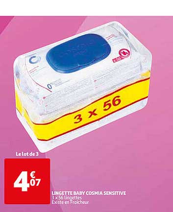 lingette baby cosmia sensitive