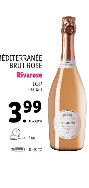Mediterranee Brut Rose Rivarose