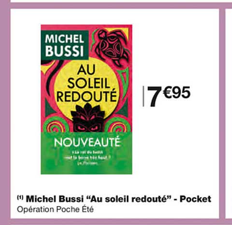michel bussi "au soleil redouté" - pocket