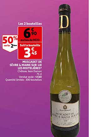 muscadet de sèvre & maine sur lie les roitelière