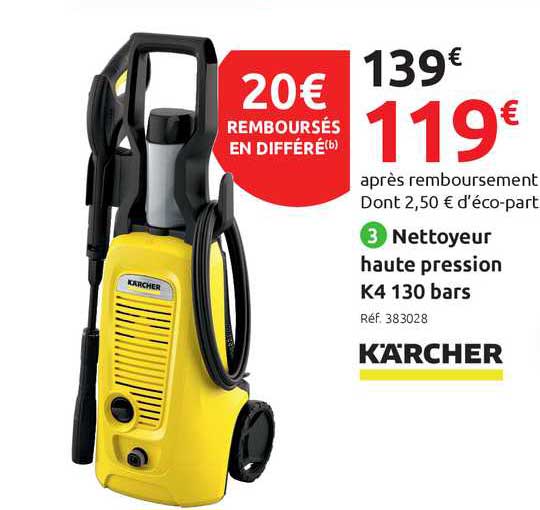 nettoyeur haute pression k4 130 bars kärcher