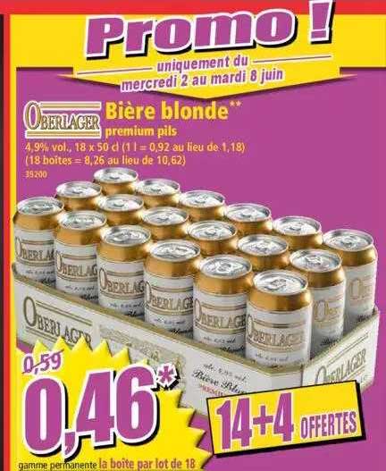 Oberlager Biere Blonde