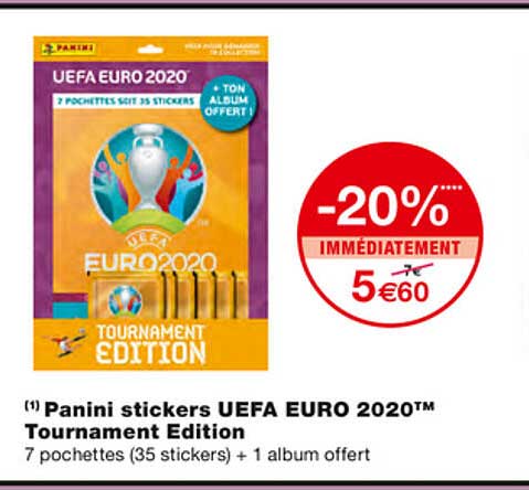 panini stickers uefa euro 2020 tournament edition