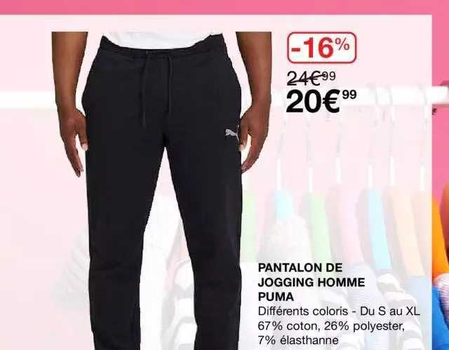 Pantalon Jogging Homme Puma