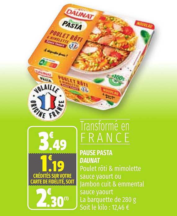 Pause Pasta Daunat
