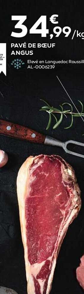 pavé de bœuf angus