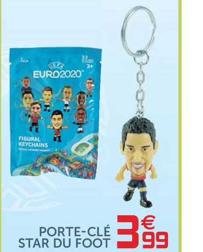 porte-clé star du foot