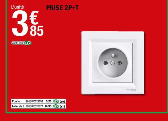 prise 2p+t