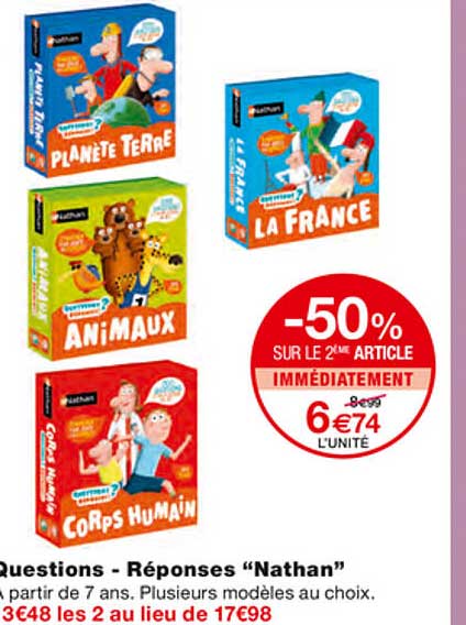 questions - réponses "nathan"