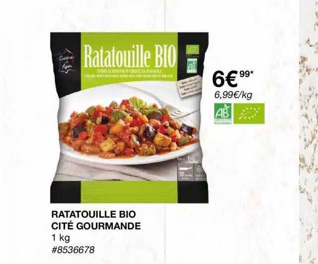 ratatouille bio cite gourmande