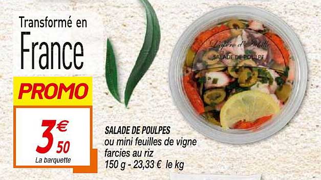 Salade De Poulpes