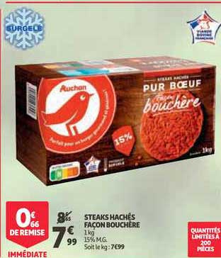 steaks hachés façon bouchère