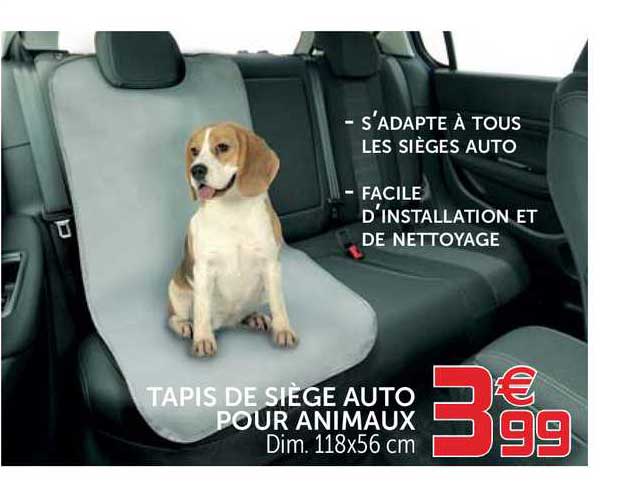 Tapis De Siège Auto Pour Animaux