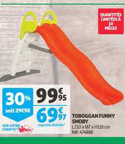 toboggan funny smoby