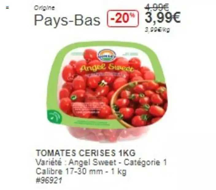 Tomates Cerises 1kg