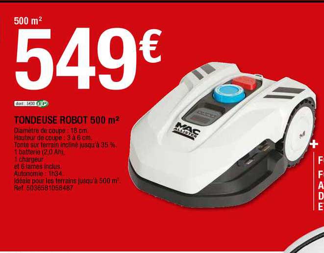 Tondeuse Robot 500 M2