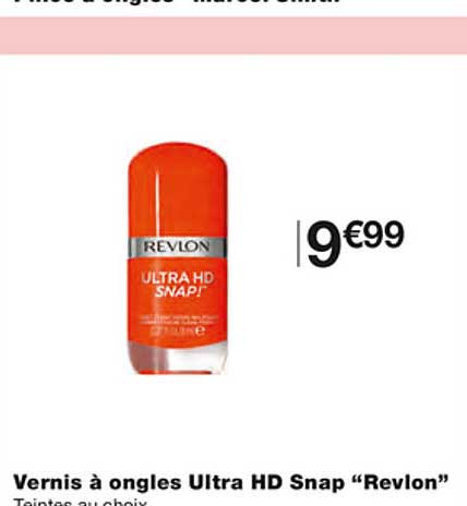vernis à ongles ultra hd snap "revlon"
