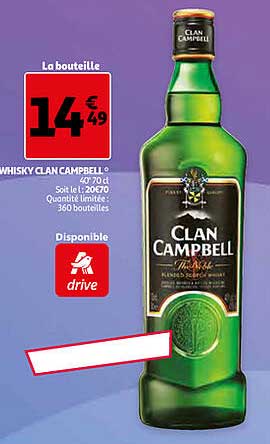 whisky clan campbell