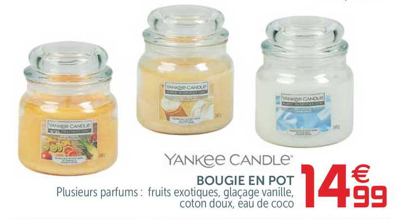 yankee candle bougie en pot