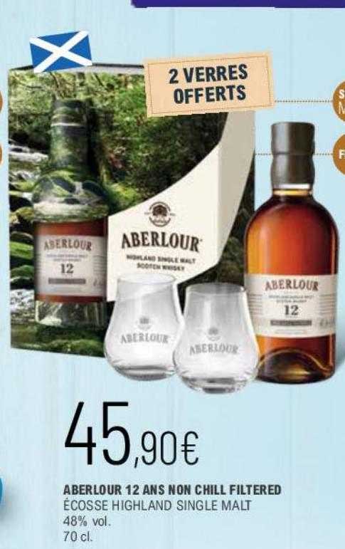 aberlour 12 ans non chill filtered écosse highland single malt