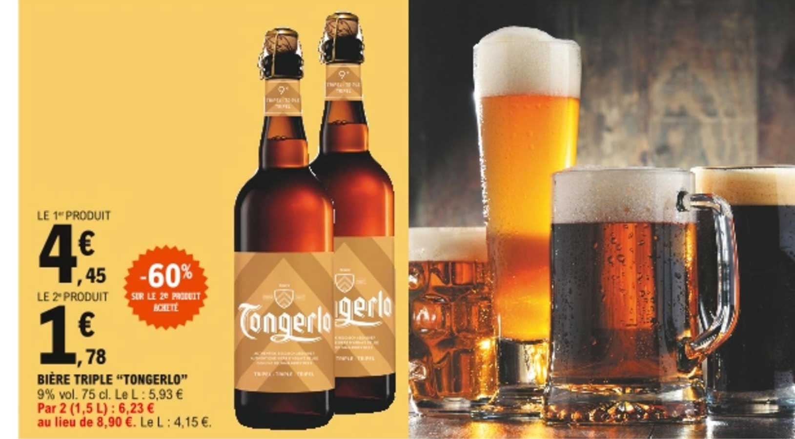 bière triple "tongerlo"