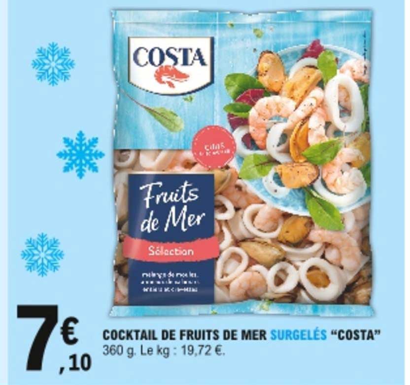 Cocktail De Fruits De Mer Surgelés "costa"