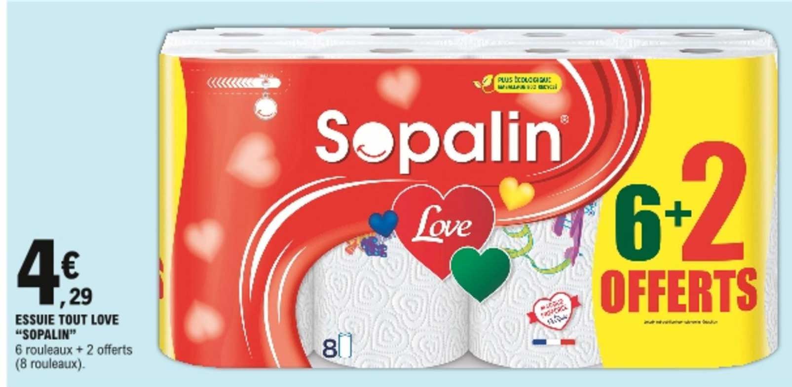 essuie tout love "sopalin"