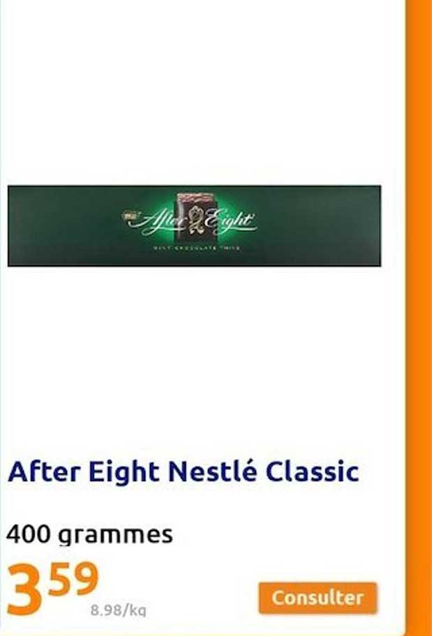 after eight nestlé classic