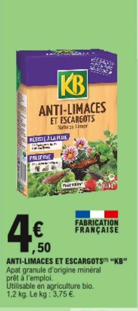 anti-limaces et escargots "kb"