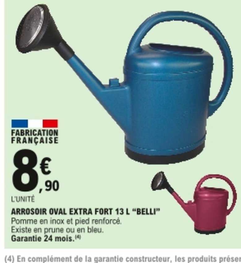 arrosoir oval extra fort 13 l "belli"