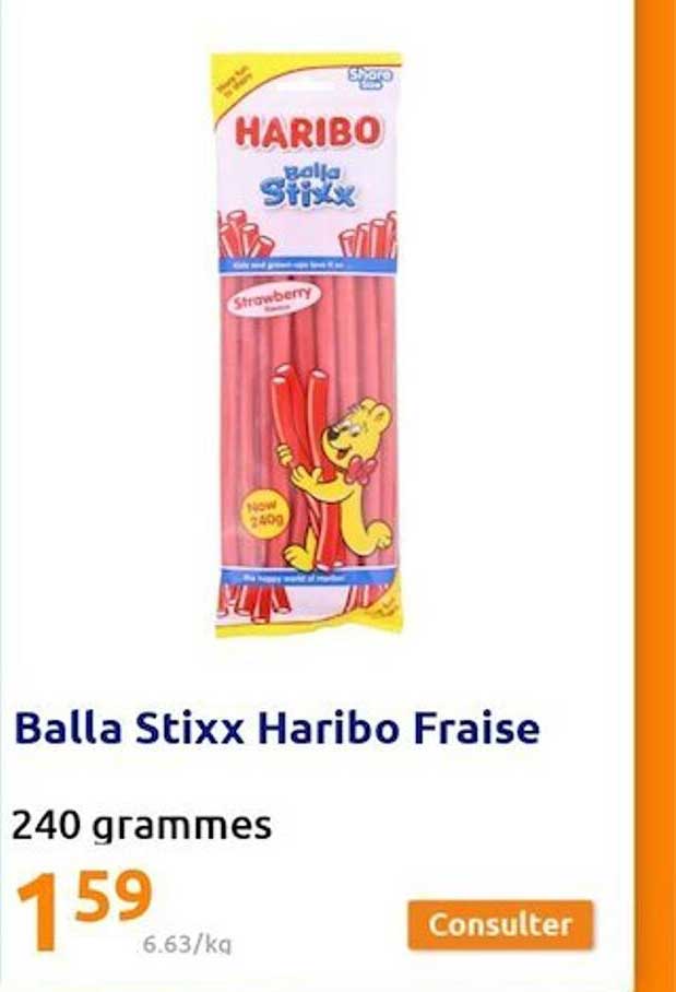 balla stixx haribo fraise