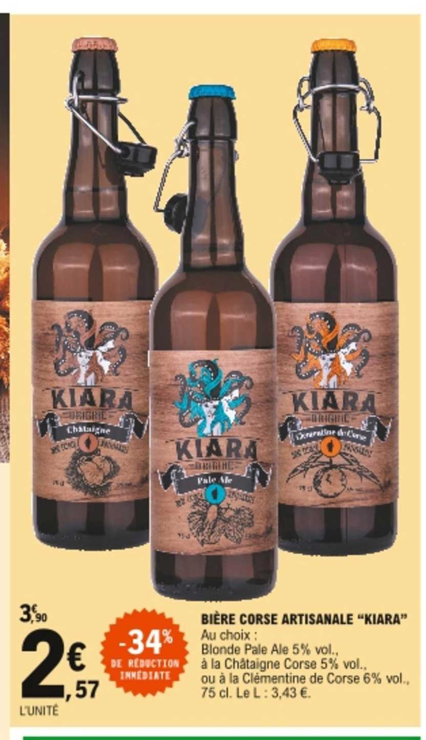 Bière Corse Artisanale "kiara"